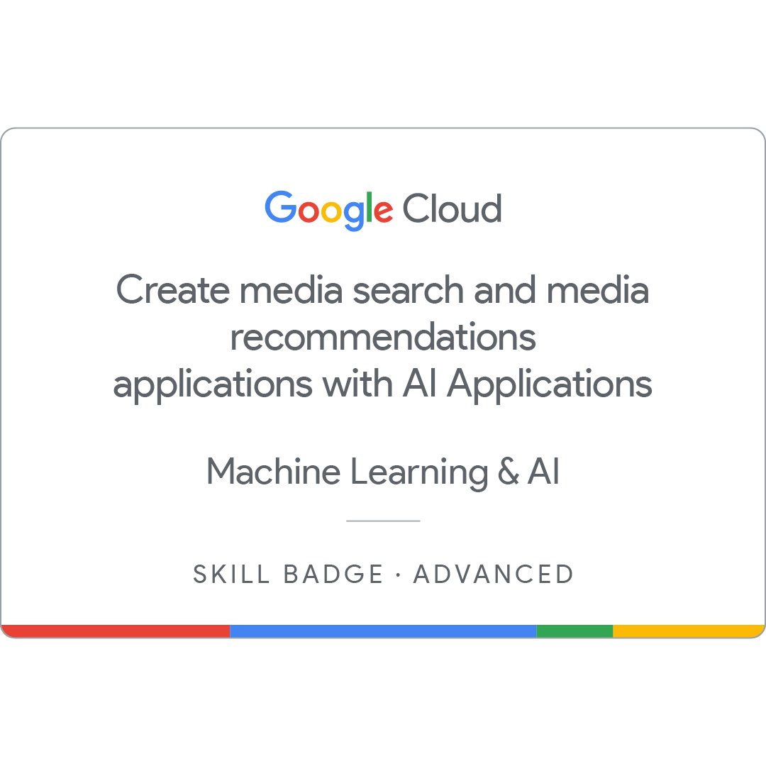 Create media search and media recommendations with AI Applications